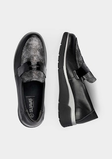 Glinsterende schoenen met lakaccenten thumbnail 2