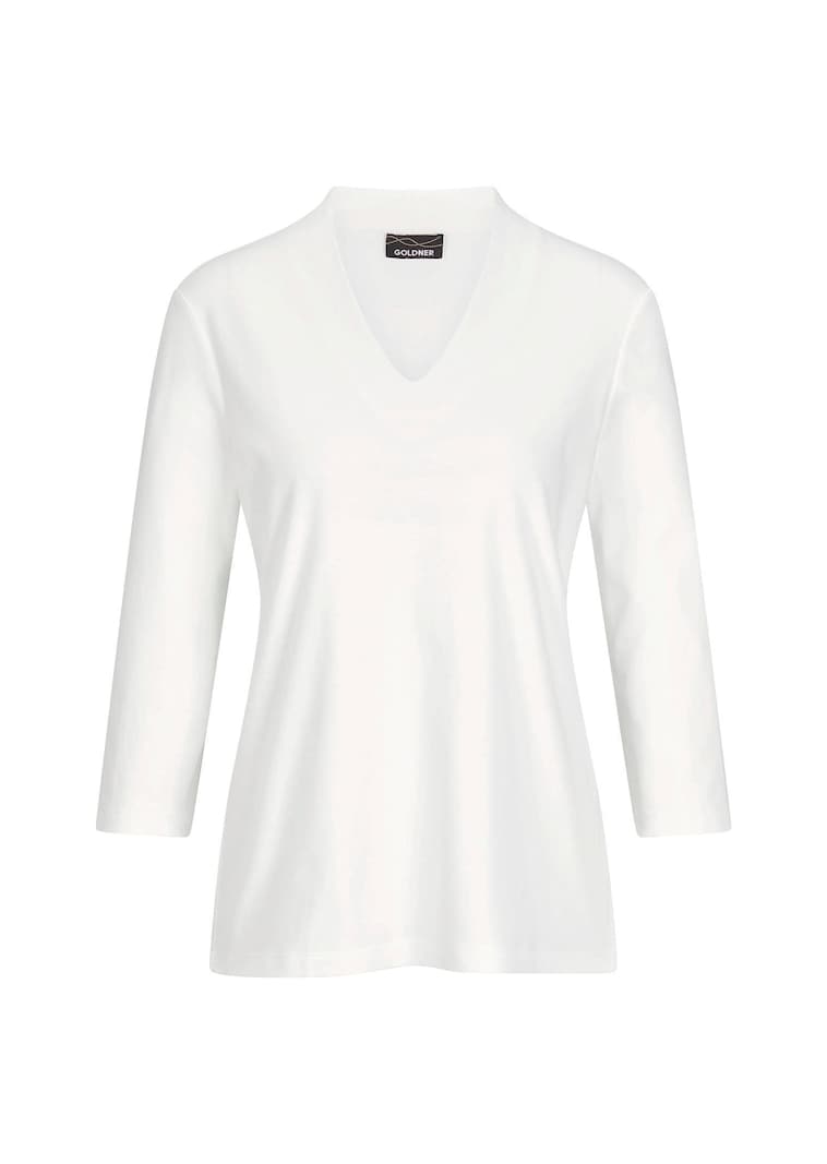 Basic-Shirt aus Interlock-Jersey