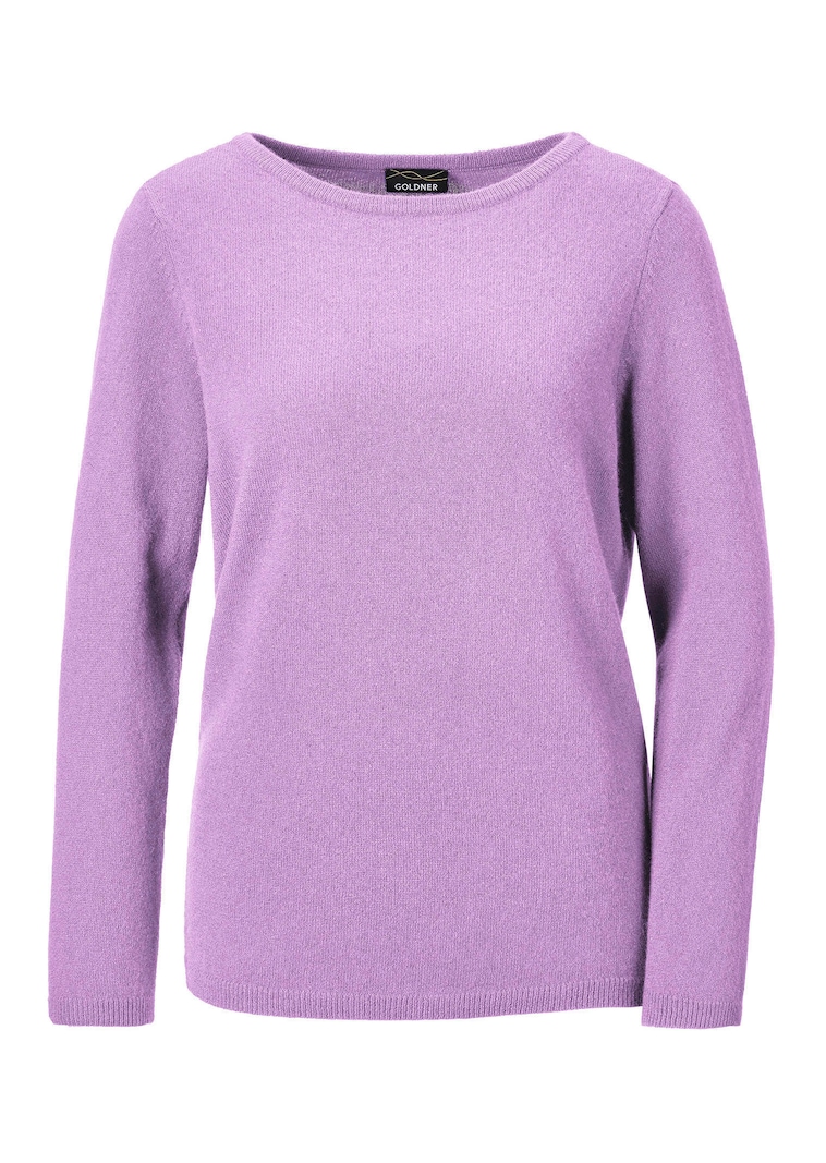 Pull à encolure bateau en cachemire