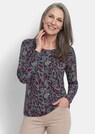 Shirt met lange mouwen en paisleymotief thumbnail 1