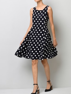 Kleid mit Punkt Dessin thumbnail 6