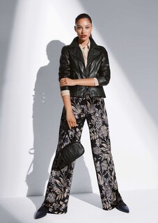 Lederjacke mit Schößchen thumbnail 7