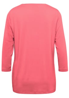 Blusenshirt mit schimmerndem Seideneinsatz thumbnail 3