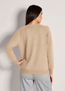 V-Pullover aus reinem Kaschmir thumbnail 3