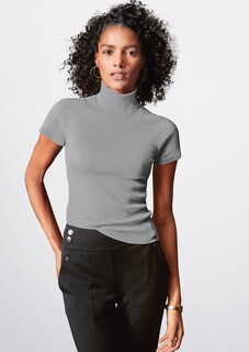 Tricot trui met korte mouwen thumbnail 7