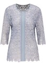 Très beau blazer en dentelle aux bords arrondis thumbnail 2