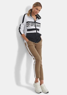 Jersey jas in streeplook thumbnail 3