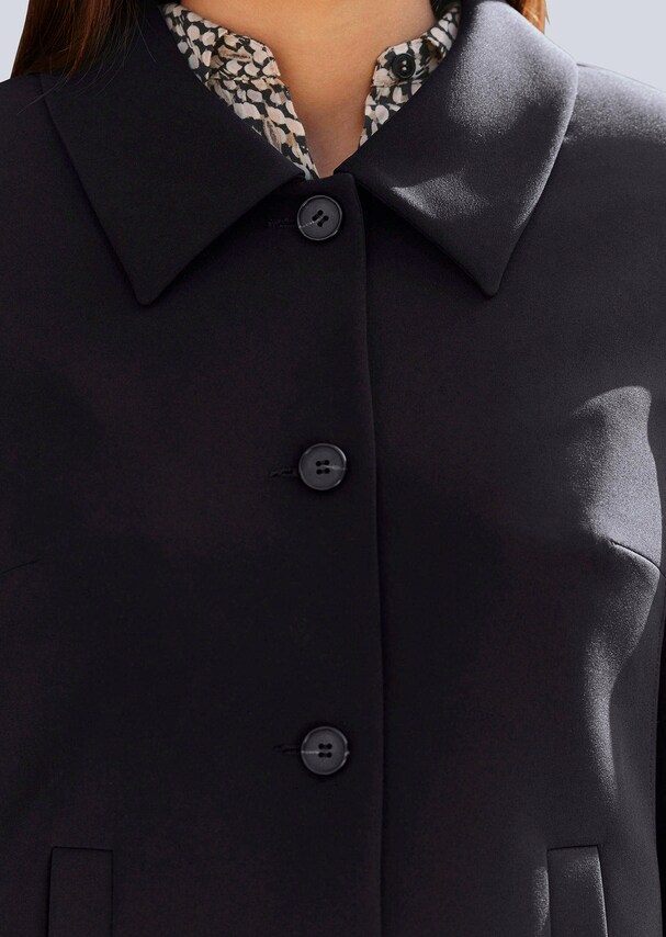 Jacke mit Hemdkragen