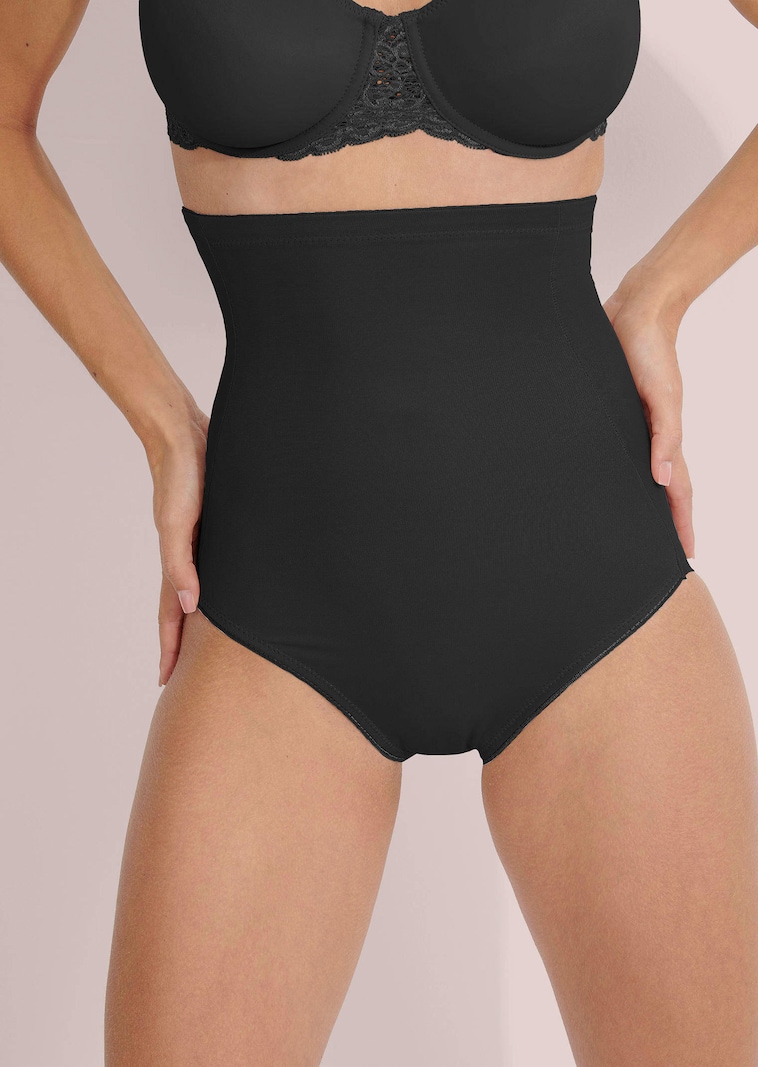 Taillenhohe, formende Miederhose