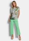 Blouseshirt met boothals thumbnail 2