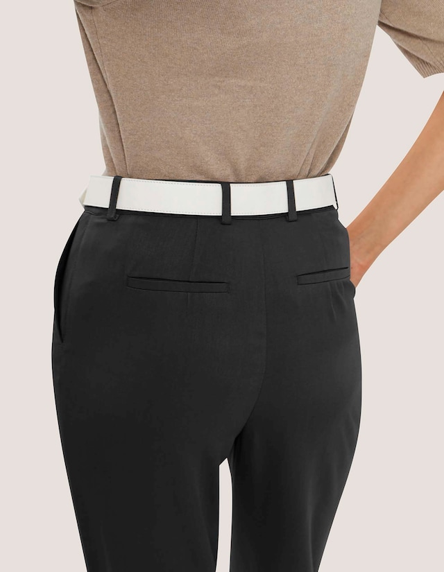 Schmale Hose mit modischem Saumbündchen 2