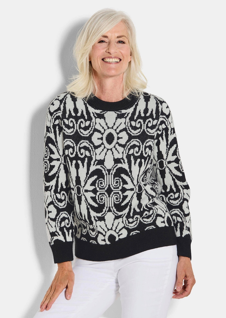 Strickpullover mit Schurwolle