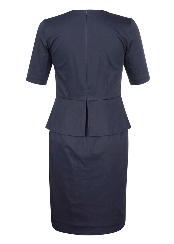 Etuikleid mit figurschmeichelndem Schößchen 6