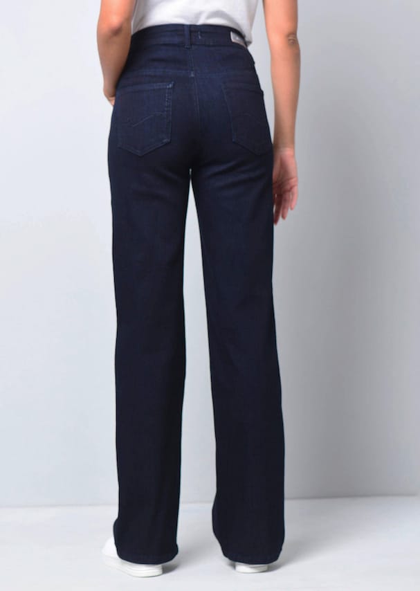 Jeanshose mit Biesen 2