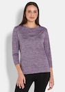 Functioneel shirt met glittermotief thumbnail 1