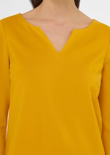 Stretch dress with short sleeves and flared skirt thumbnail 5