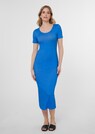 Jersey dress in midi length thumbnail 1