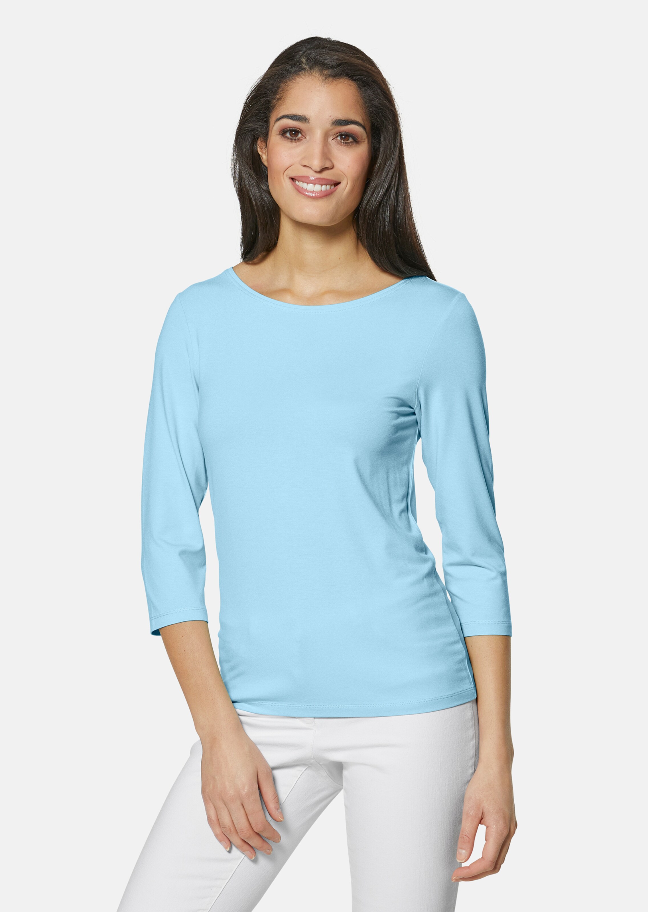 T-shirt à encolure bateau