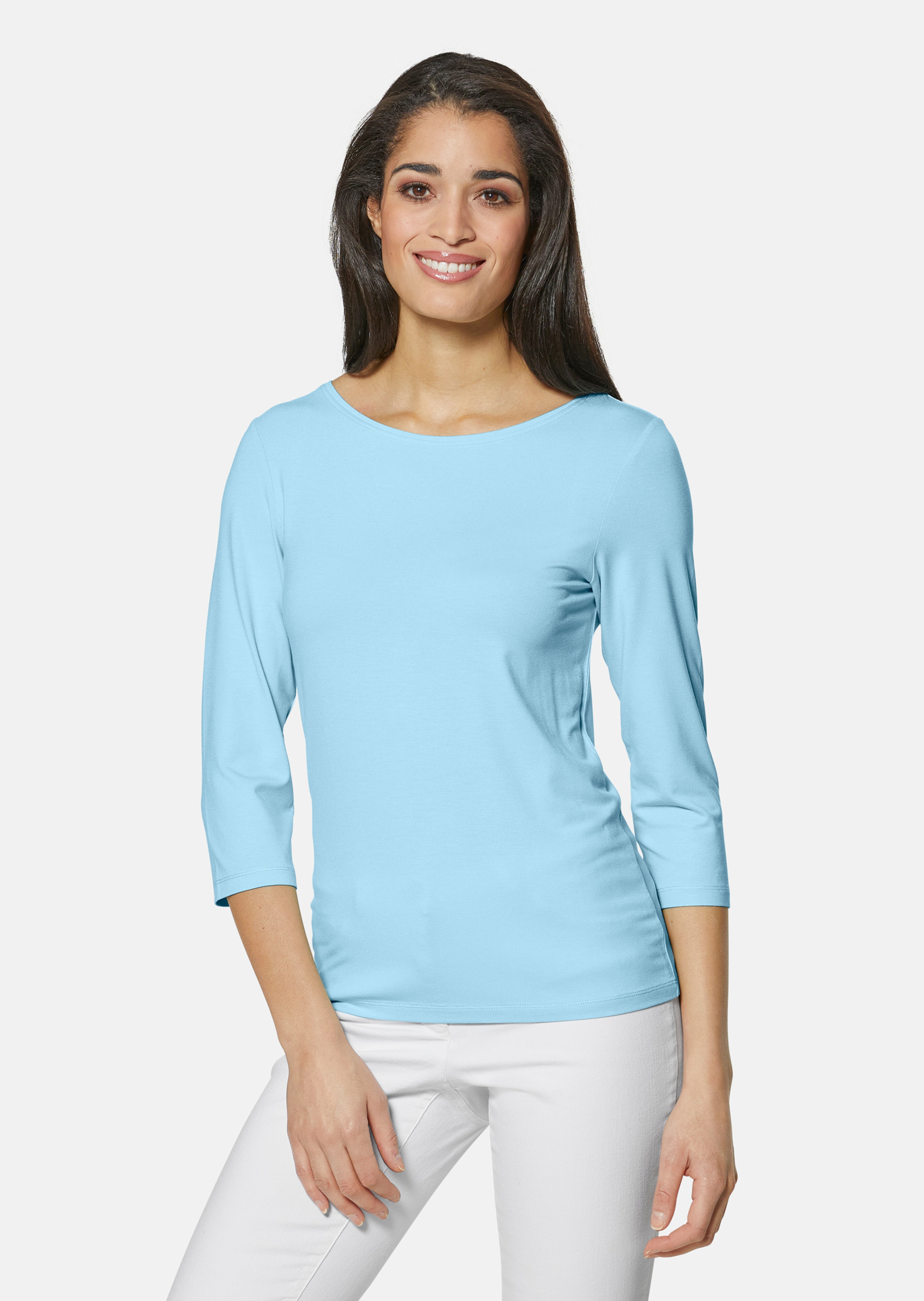 T-shirt à encolure bateau