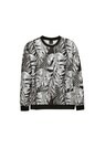 Sweatshirt mit Blätterprint thumbnail 6