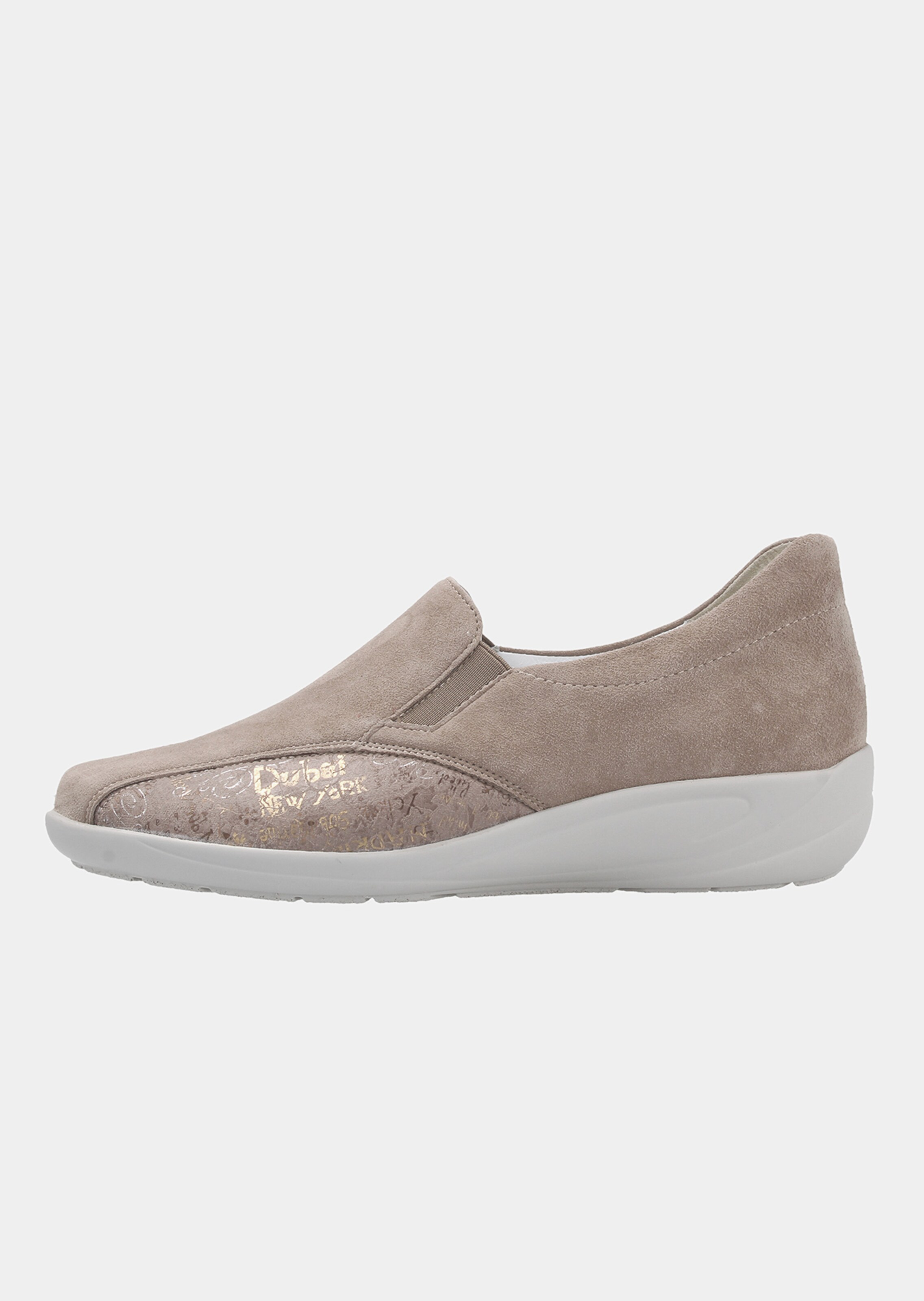 Mocassins confortables spécial hallux - beige - Gr. 42 de Goldner Fashion