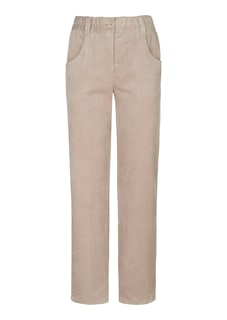 Corduroy broek met elastische band thumbnail 6