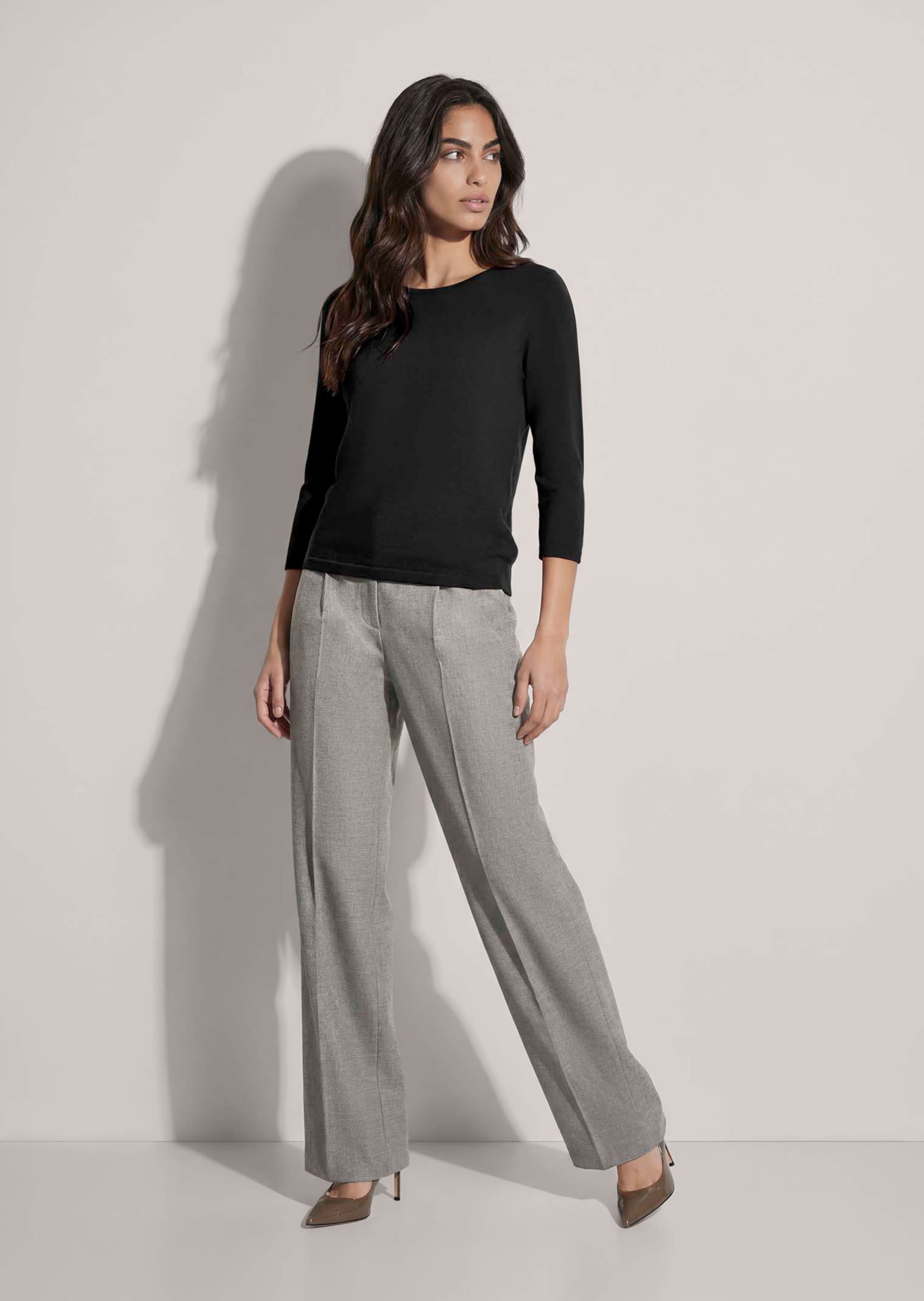 Pullover aus reinem Kaschmir mit 3/4-Arm