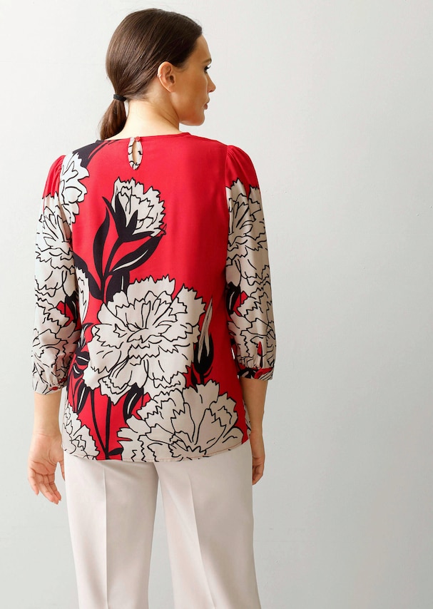 Bluse mit leichtem Ballonärmel 2