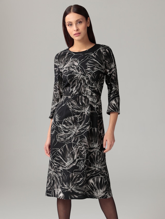 Kleid mit floralem Druck 4