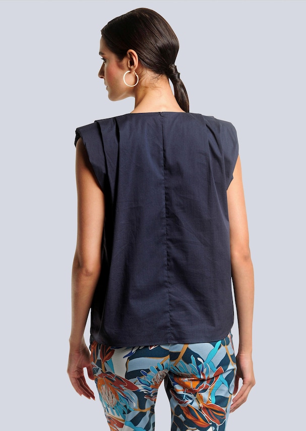 Bluse mit Schulterpads 5