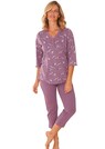Baumwoll-Pyjama mit Knopfleiste thumbnail 1