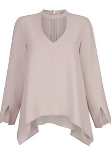 Oversizedbluse mit Cutout thumbnail 6