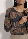 Pull en cachemire à imprimé floral all-over thumbnail 5