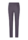 Pantalon en bengaline LOUISA. Coupe ajustée. Intérieur légèrement molletonné. thumbnail 6