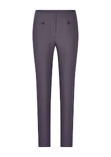 Pantalon en bengaline LOUISA. Coupe ajustée. Intérieur légèrement molletonné. thumbnail 6