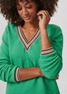 Sweatshirt mit V-Ausschnitt thumbnail 5