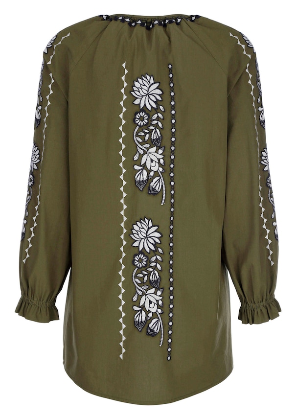 Tunika mit BlumenStückerei 6