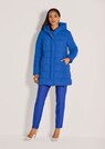 Lange Steppjacke mit Kapuze thumbnail 2
