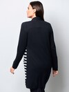 Hemdbluse in schöner Stretch-Qualität mit feinem Glanz thumbnail 3