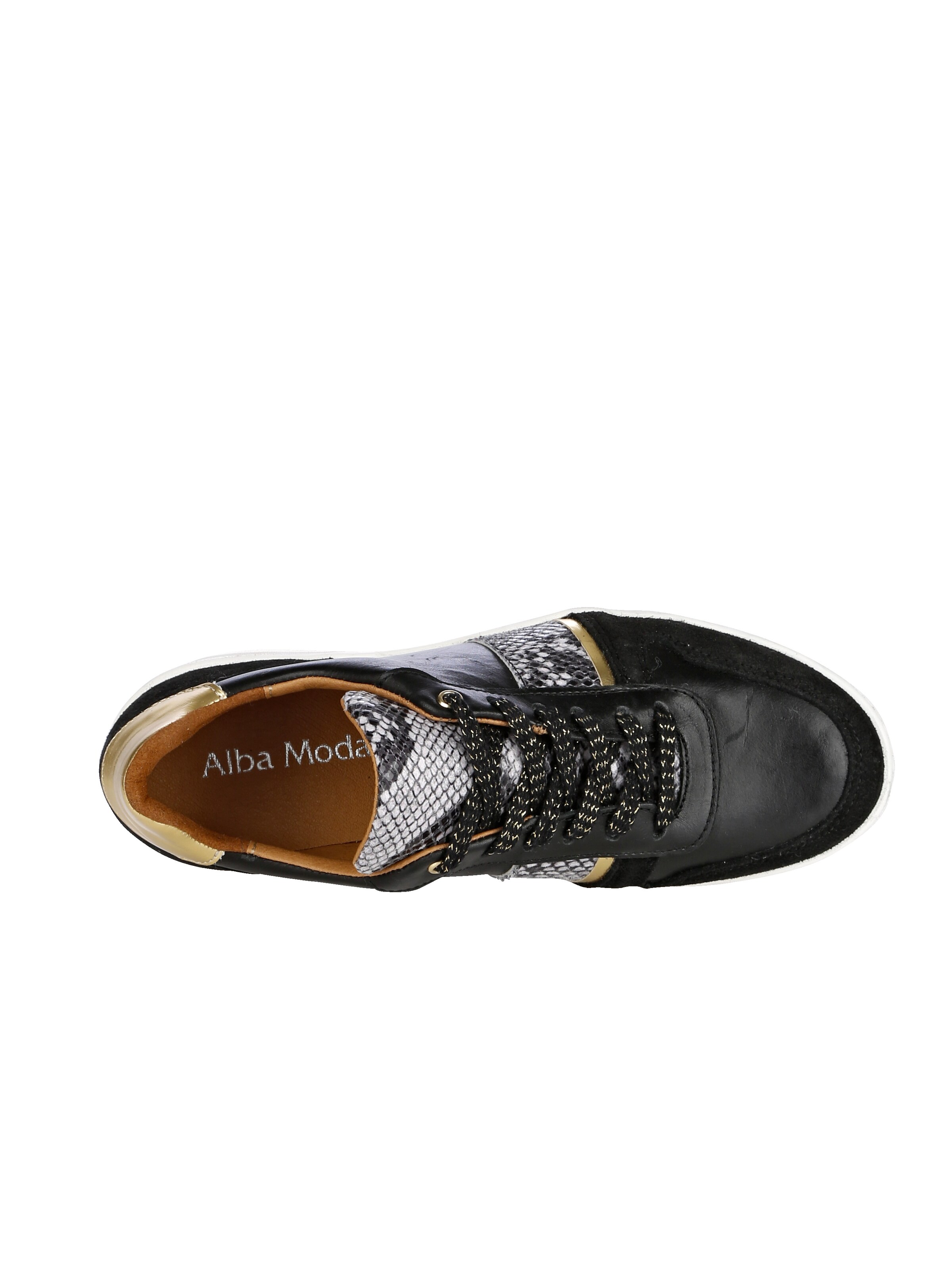 Plateau Sneaker Alba Moda Sneaker Schwarz Plateau Sneaker Silber Shop