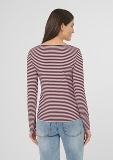 Ringel-Shirt mit kurzen Ärmeln thumbnail 3