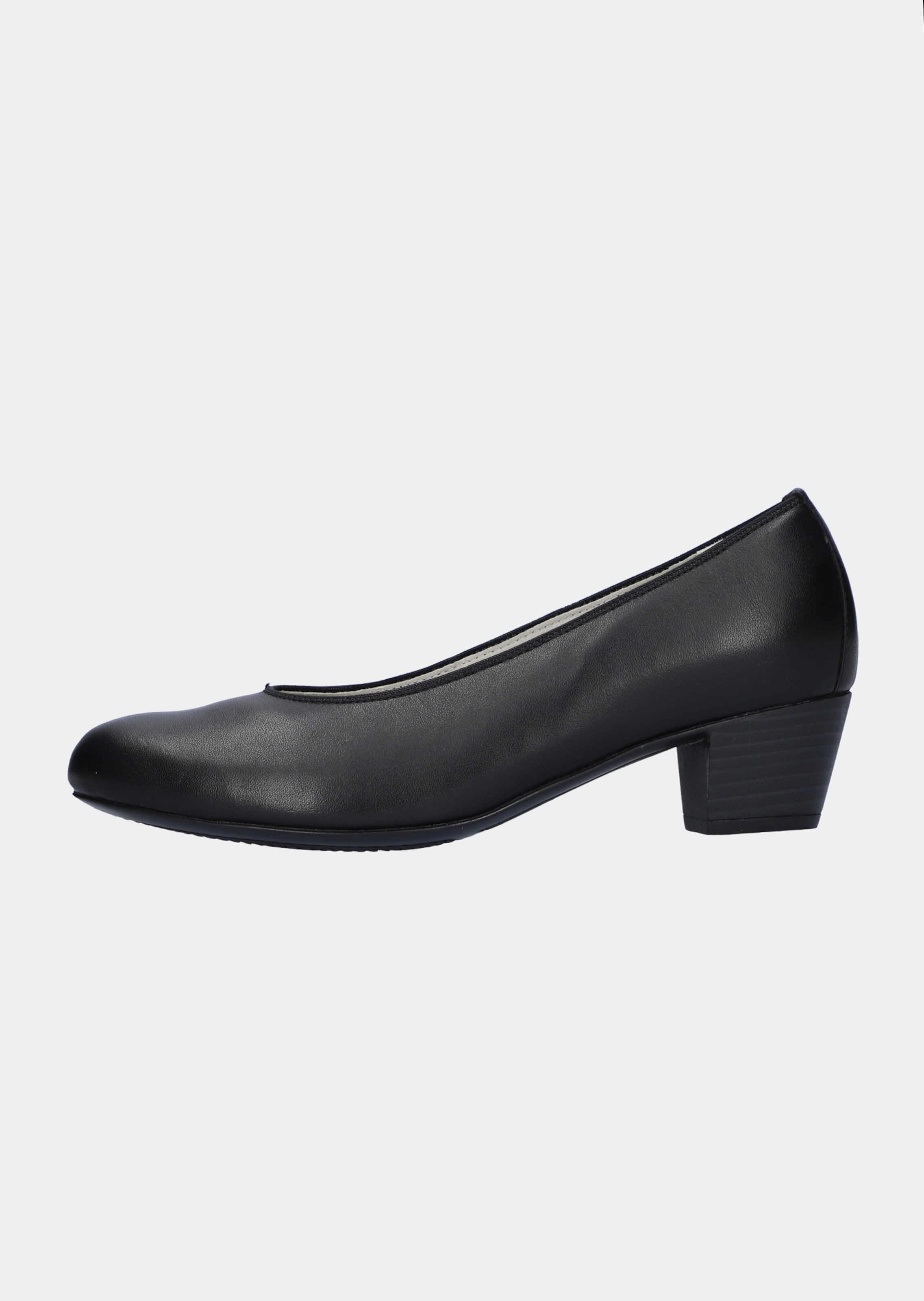 Escarpins sobres en cuir nappa