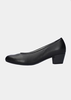 Escarpins sobres en cuir nappa thumbnail 4