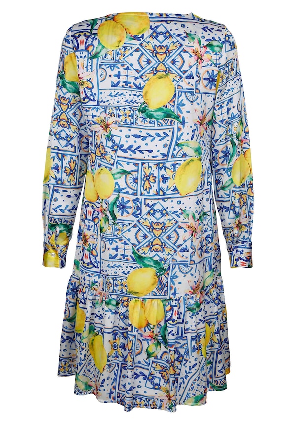 Kleid in sommerlichen Dessin 5