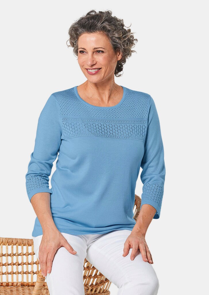 Pullover mit schönem Ajourmuster