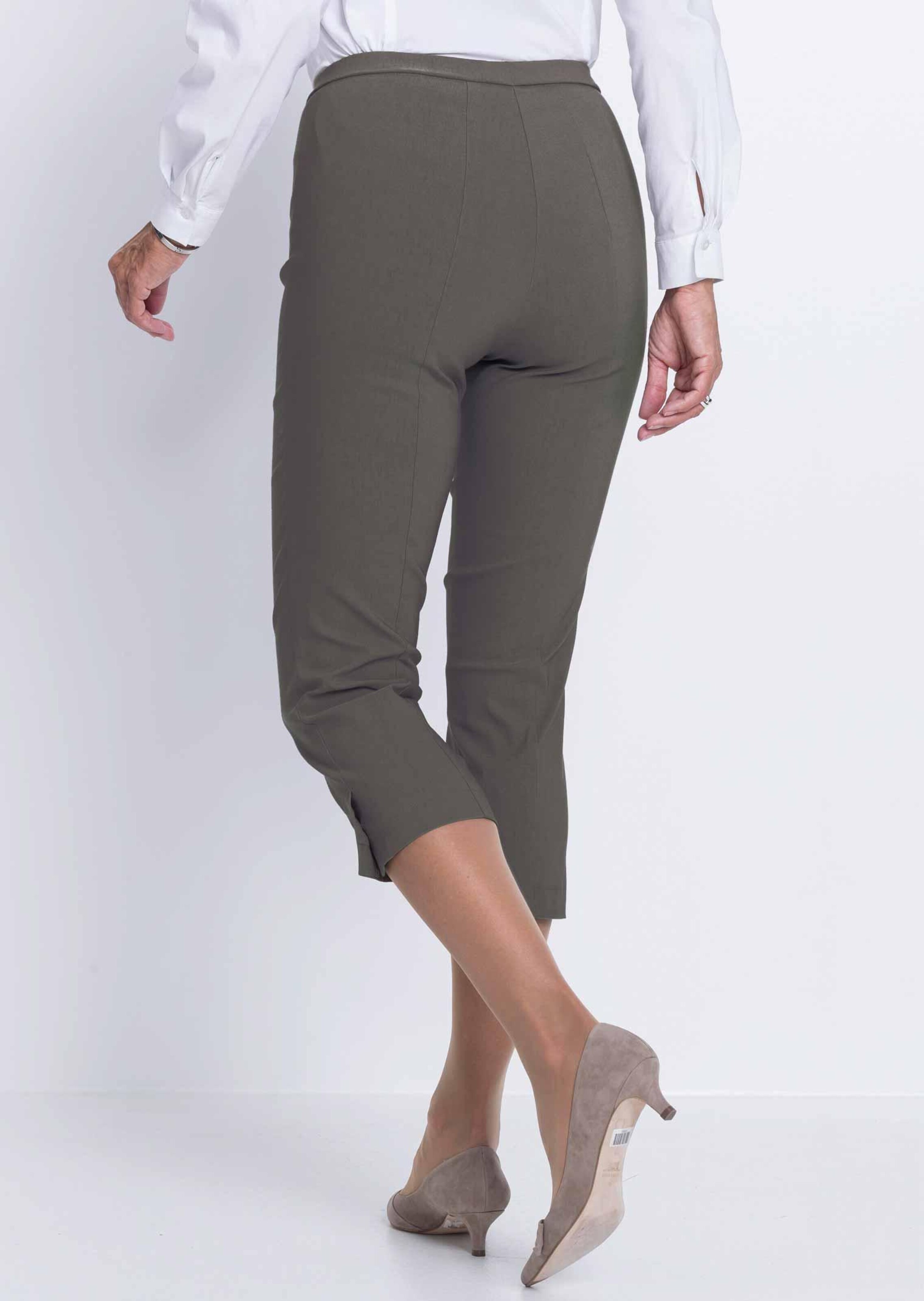 Pantalon super stretch 7/8 MARTHA - taupe - Gr. 275 de Goldner Fashion