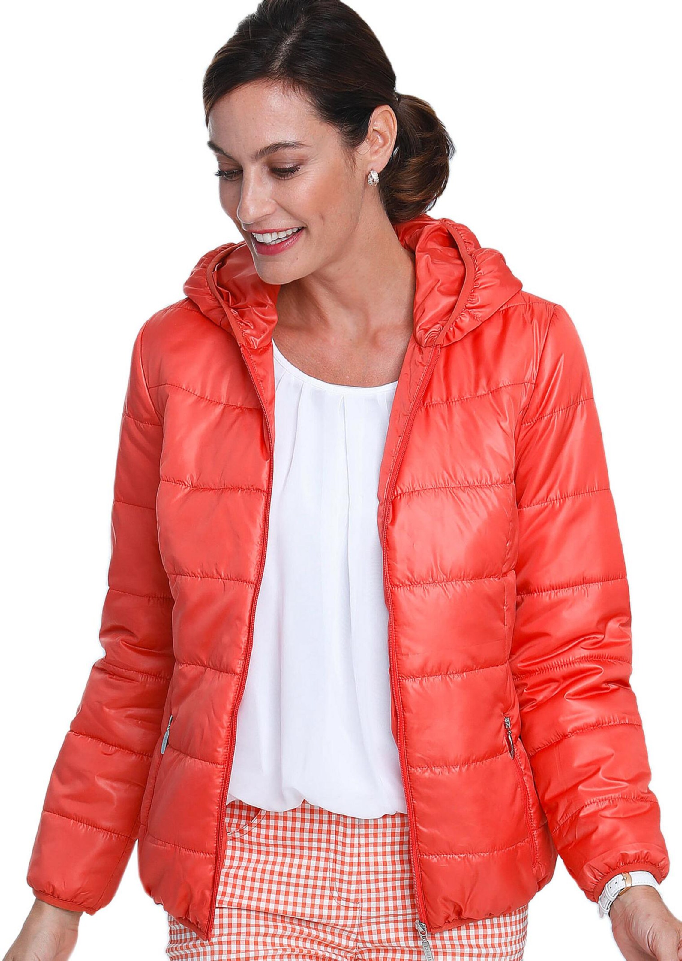 Effektvolle Steppjacke in besonders leichter Ware