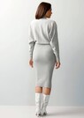 Strickkleid mit weiten Fledermausärmeln thumbnail 3