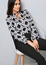 Bluse mit Stehkragen und Bindebänchen thumbnail 4