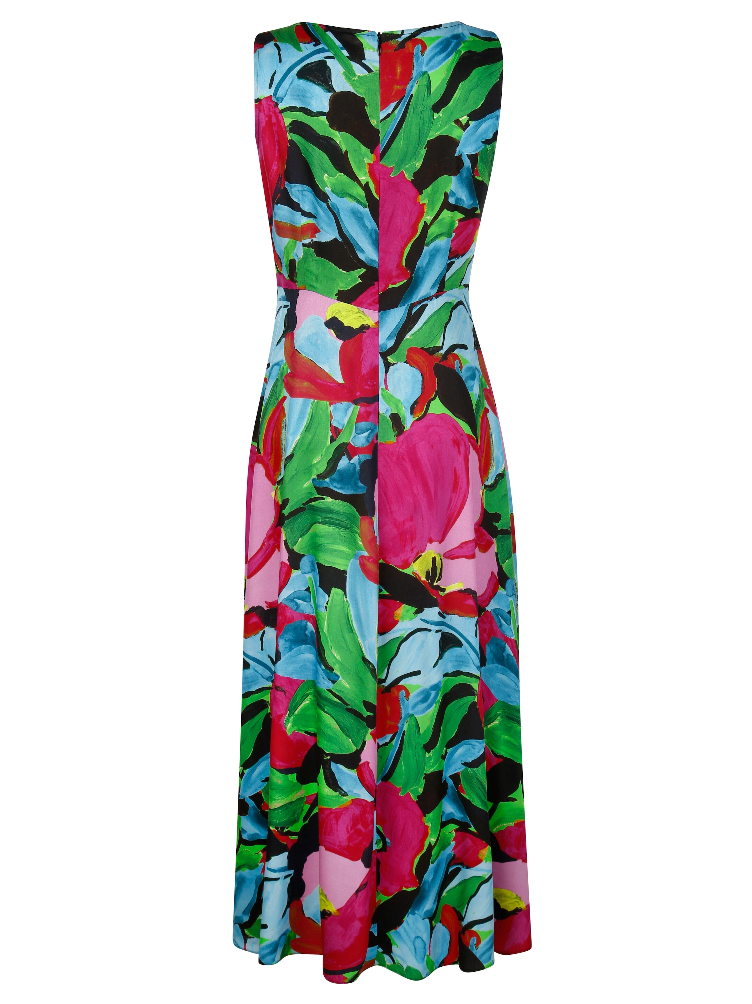 Maxikleid im Blumendessin